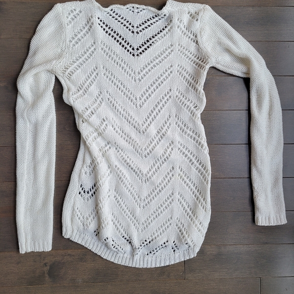 Lord and Taylor crochet long shirt - Picture 2 of 2